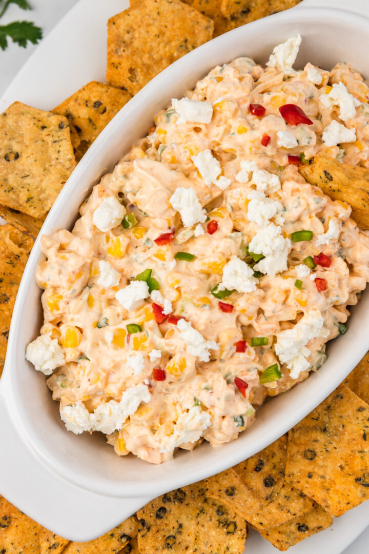 Cold Corn Dip Recipe (Quick and Easy)