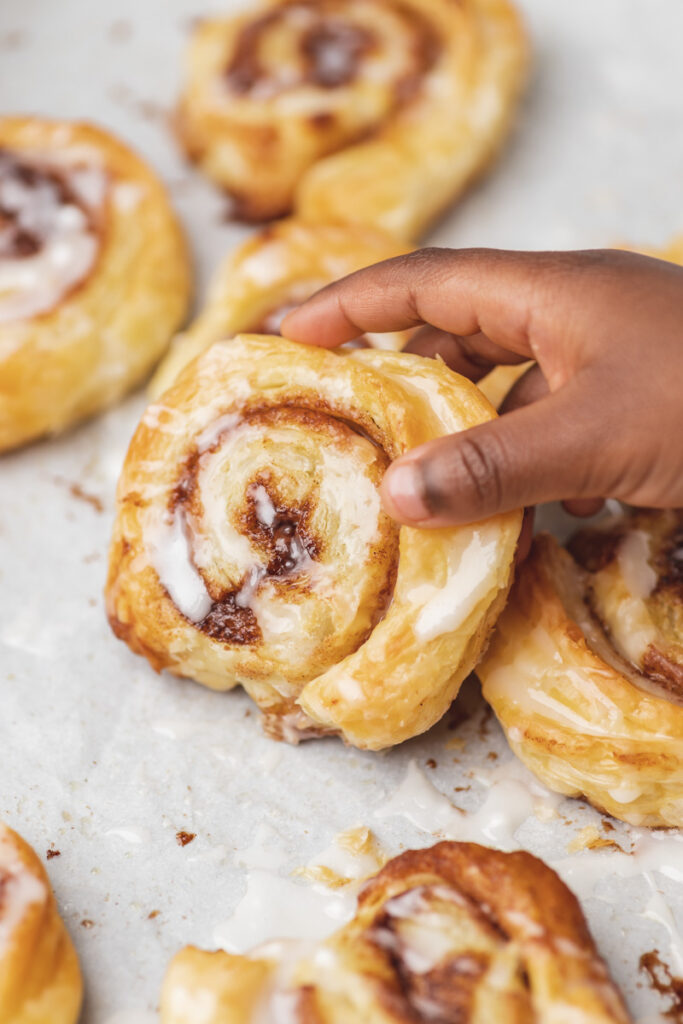 Puff Pastry Cinnamon Rolls Recipe Cravingsmallbites these-easy-puff-pastry-cinnamon-rolls-use-puff-pastry-instead-of