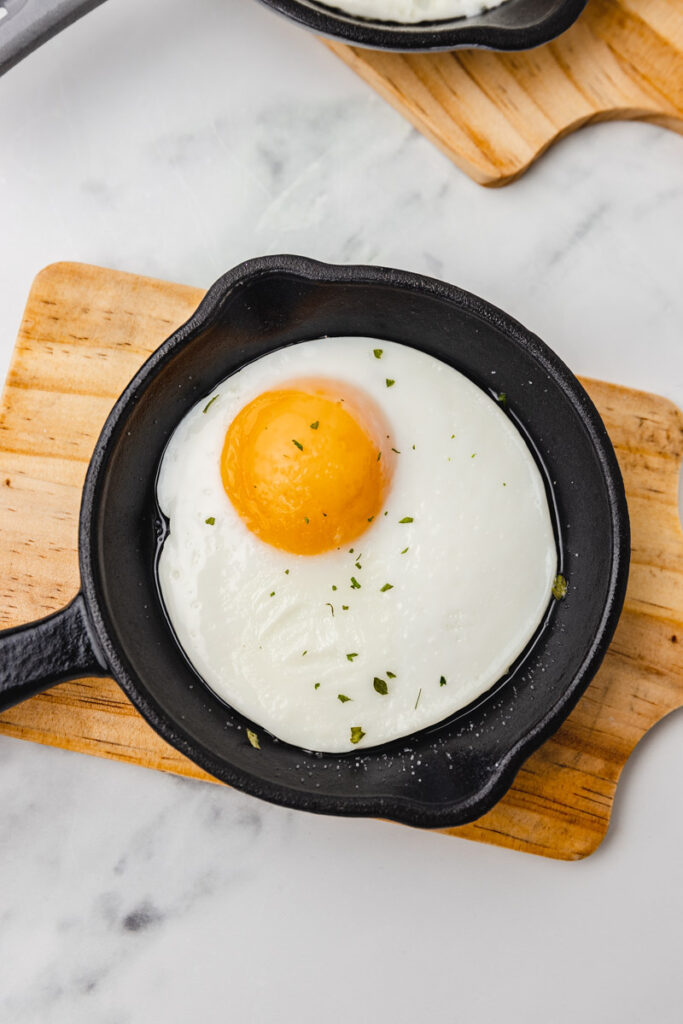Air Fryer Fried Eggs