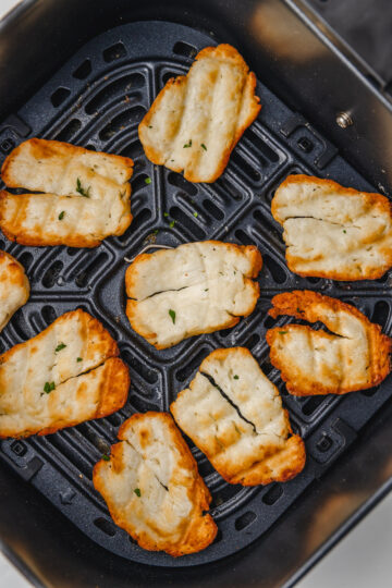 Air Fryer Halloumi - Cravingsmallbites.com