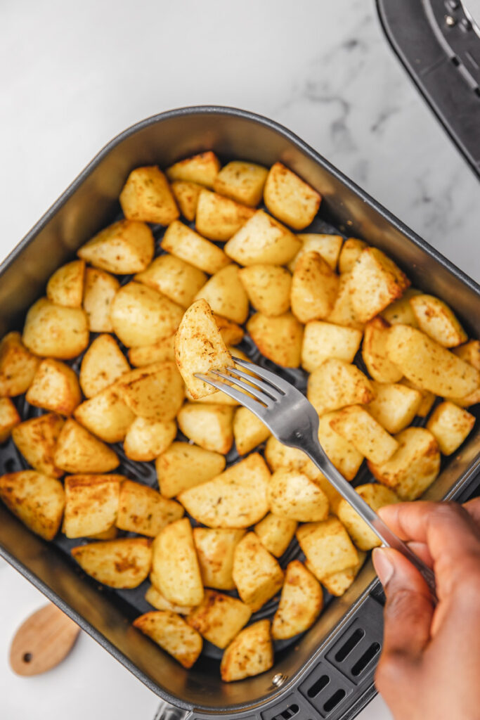 Air Fryer Diced Potatoes