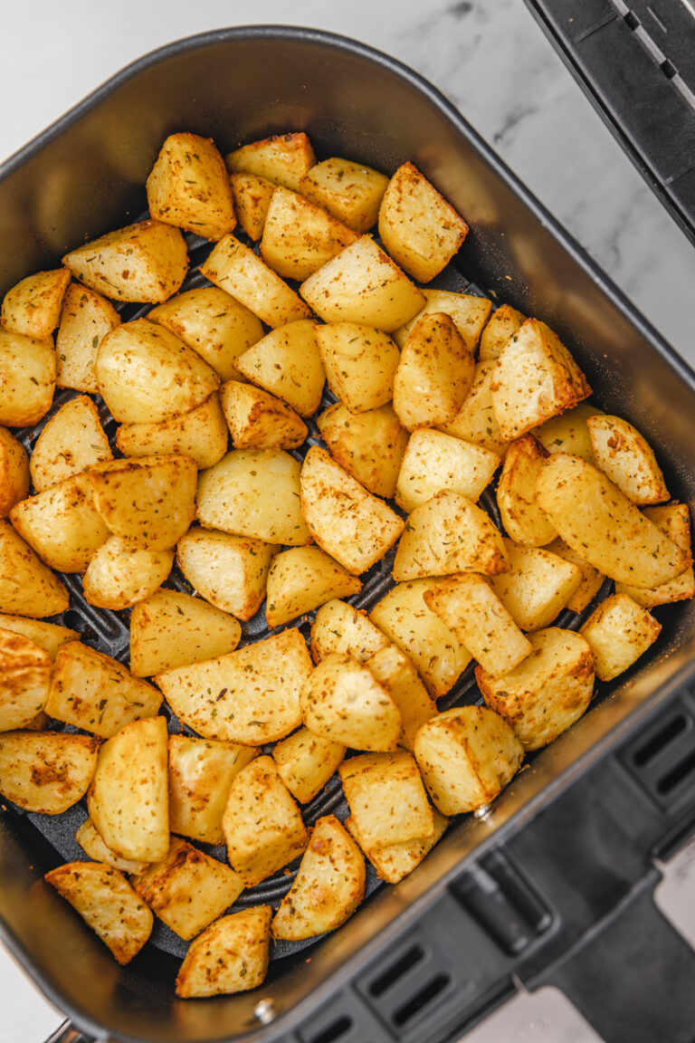 Air Fryer Diced Potatoes - cravingsmallbites.com