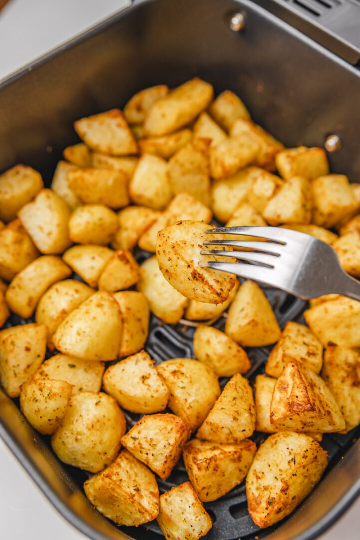 Air Fryer Diced Potatoes
