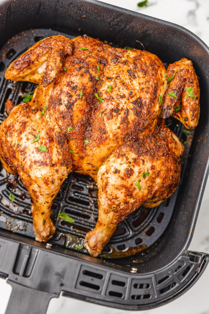 Air Fryer Spatchcock Chicken