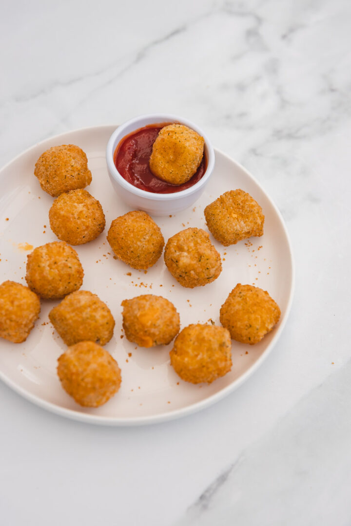 Air Fryer Mac And Cheese Bites