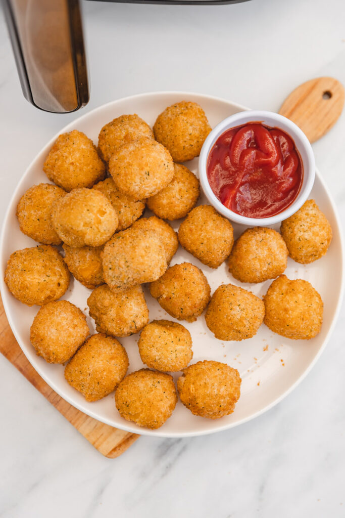 Air Fryer Mac And Cheese Bites