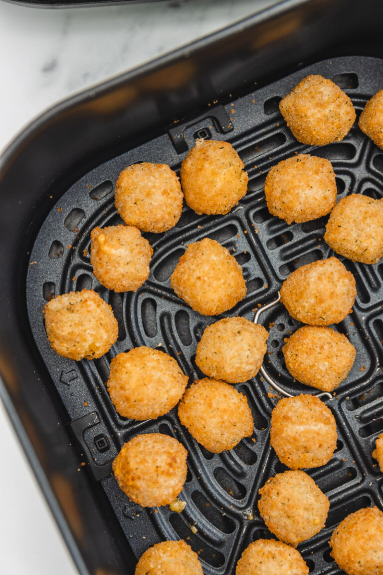 Air Fryer Mac And Cheese Bites