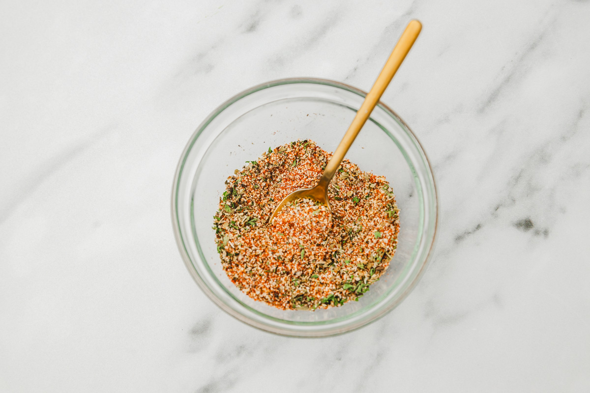 seasoning in a bowl.